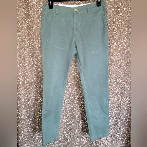 Green Chino Pants - Picture 1 of 3